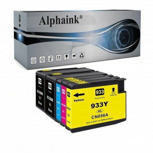 Kit cartucce 933xl per hp - 5,